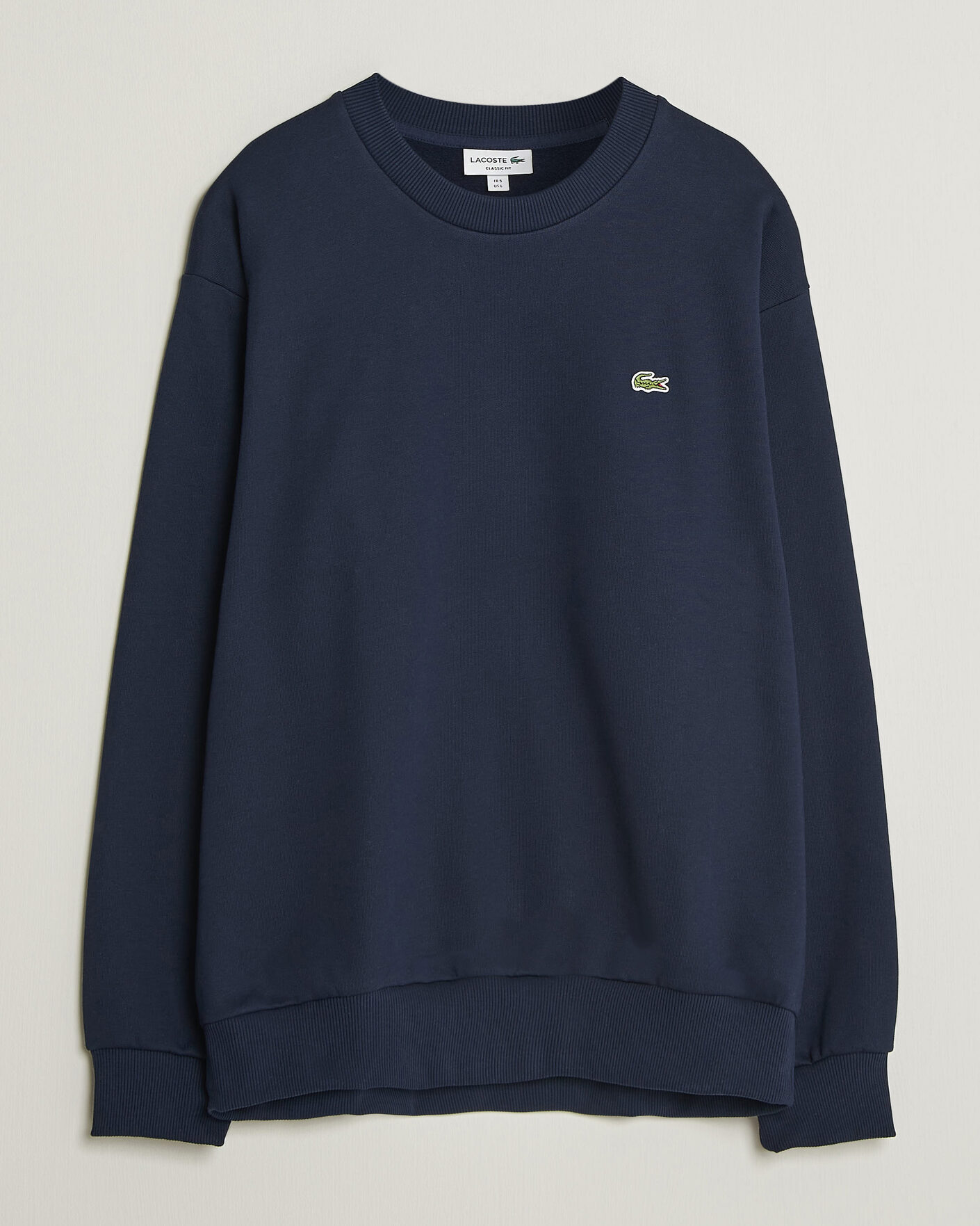 Mies | Puserot | Lacoste | Crew Neck Sweatshirt Navy Blue