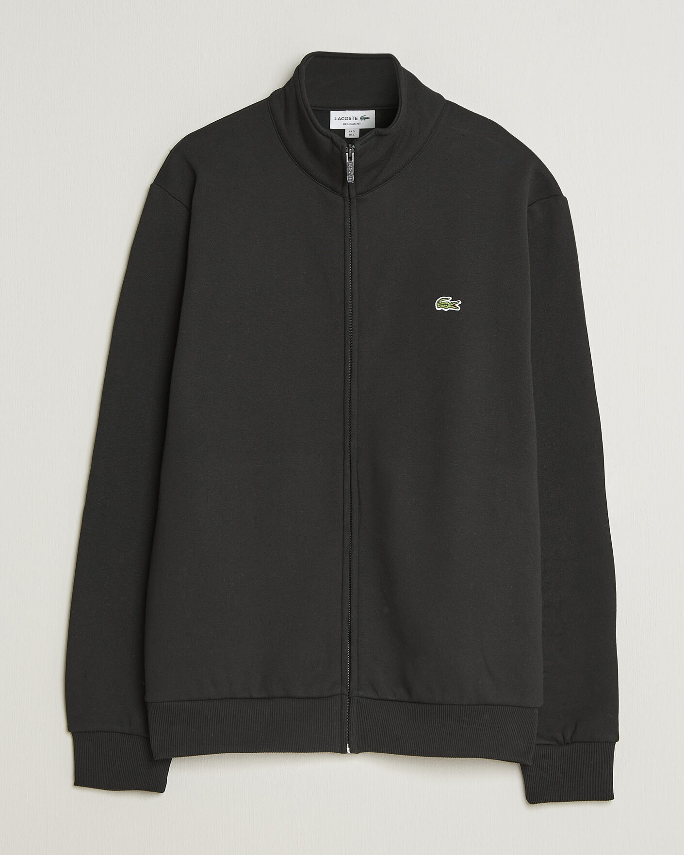 Mies | Puserot | Lacoste | Full Zip Sweater Black