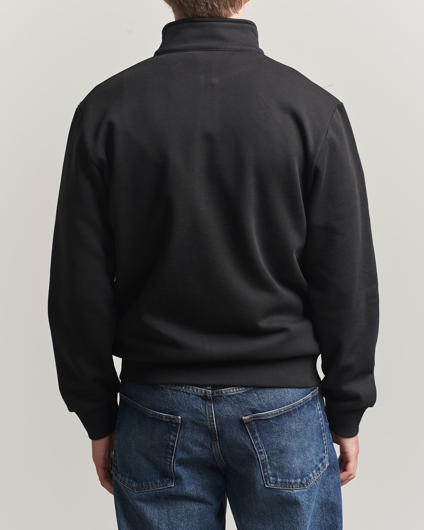 Mies | Puserot | Lacoste | Full Zip Sweater Black