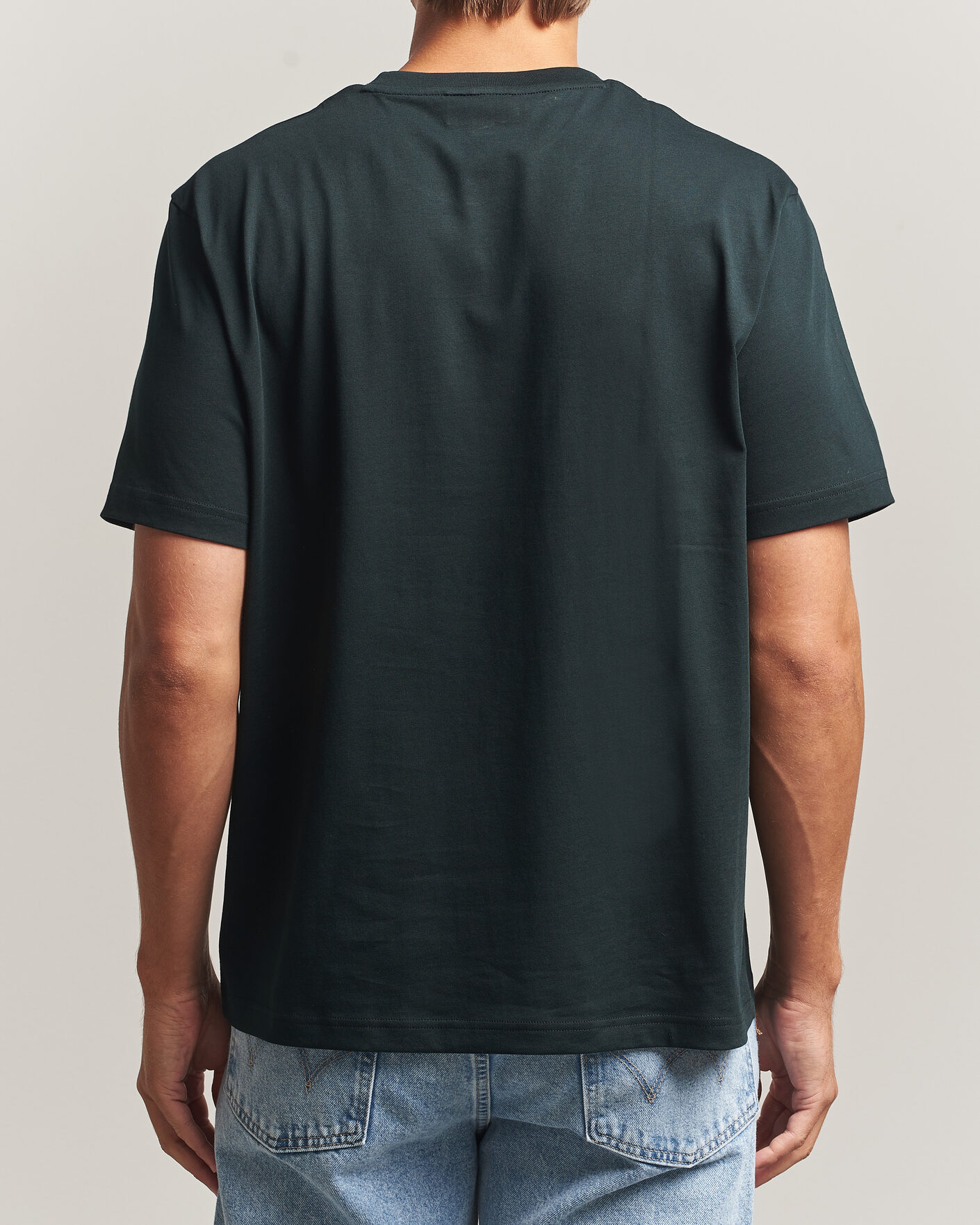 Mies | T-paidat | Lacoste | Crew Neck T-Shirt Dark Varech