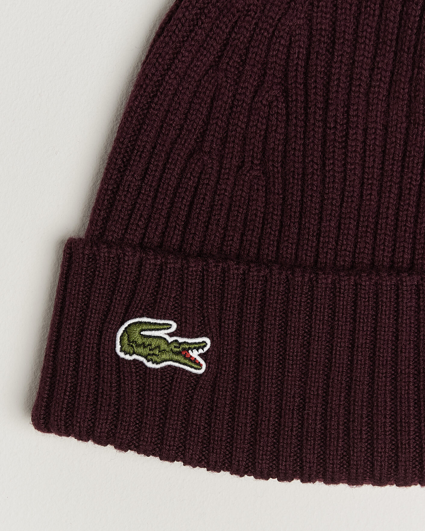 Mies | Pipot | Lacoste | Wool Knitted Beanie Oxalis