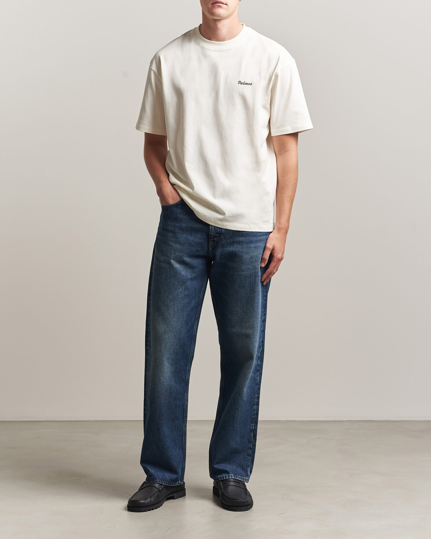 Mies | T-paidat | Palmes | Logo T-Shirt Off White