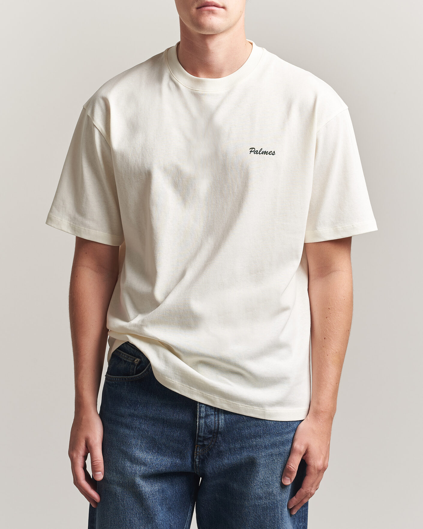 Mies | T-paidat | Palmes | Logo T-Shirt Off White