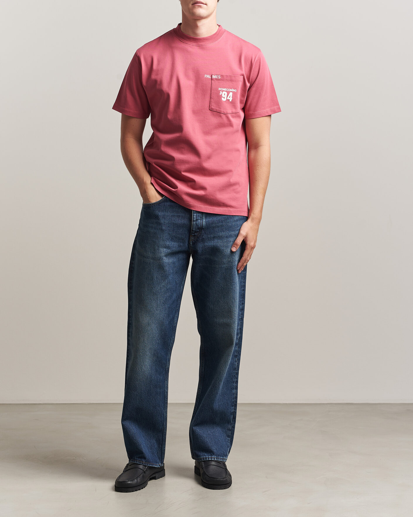 Mies | T-paidat | Palmes | Forever Pocket T-Shirt Red