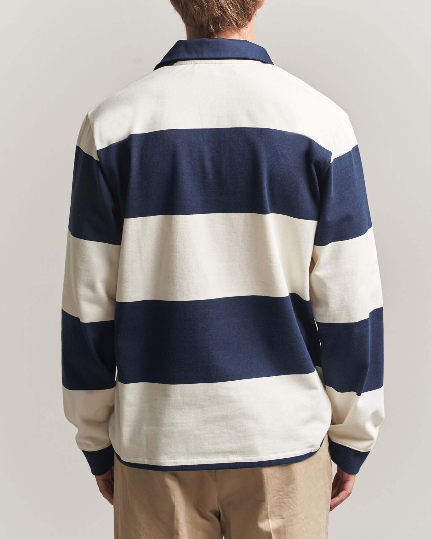 Mies | Puserot | Palmes | Ball Rugby Shirt Navy Stripe