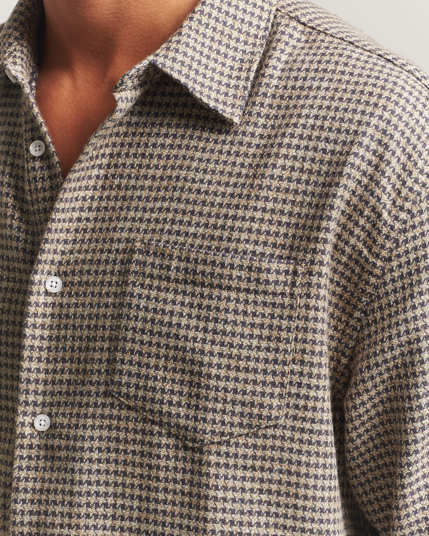 Mies | Kauluspaidat | Palmes | Serve Shirt Olive Check