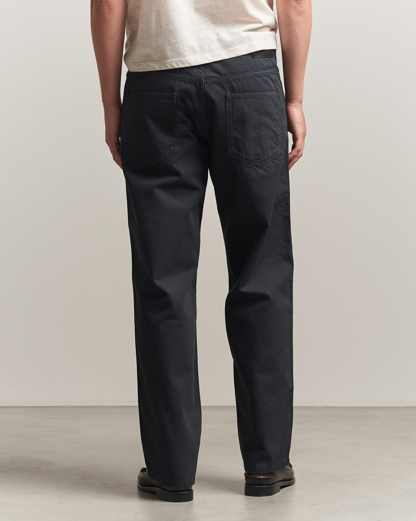 Mies | Housut | Palmes | Coarse Trousers Black