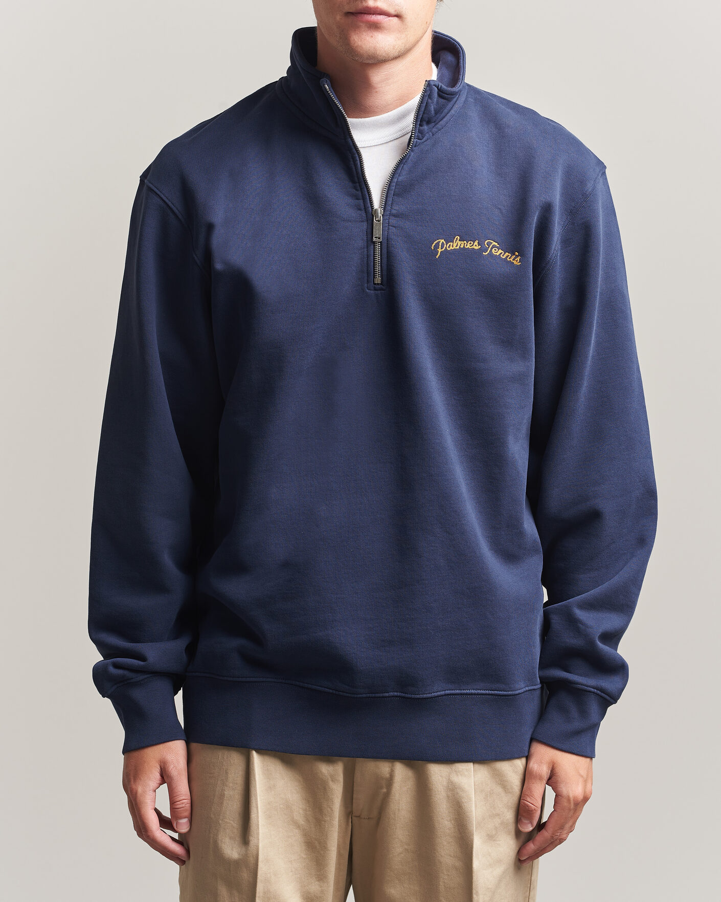 Mies | Puserot | Palmes | Western Zip Jacket Navy