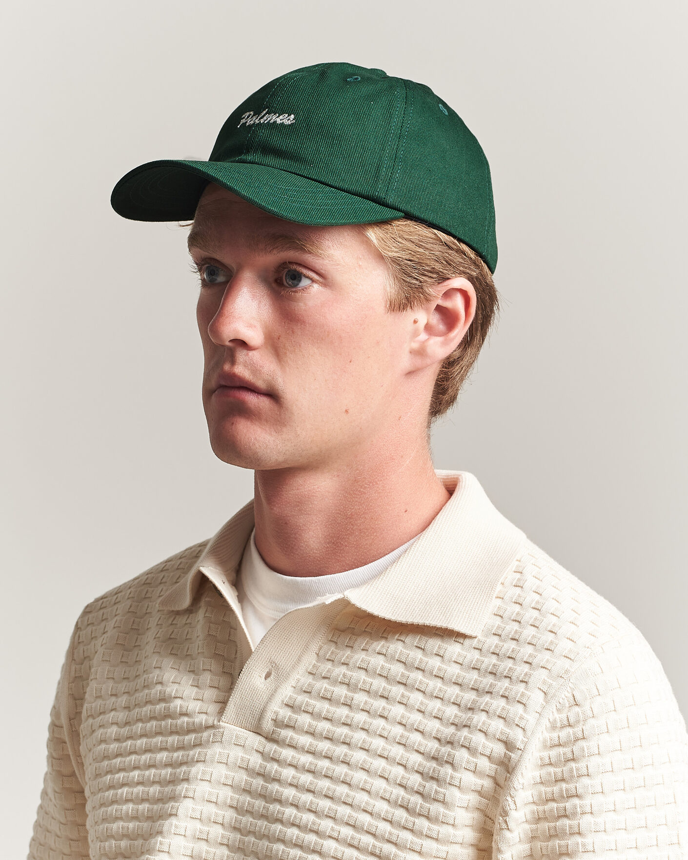 Mies | Päähineet | Palmes | Logo 6-Panel Cap Dark Green