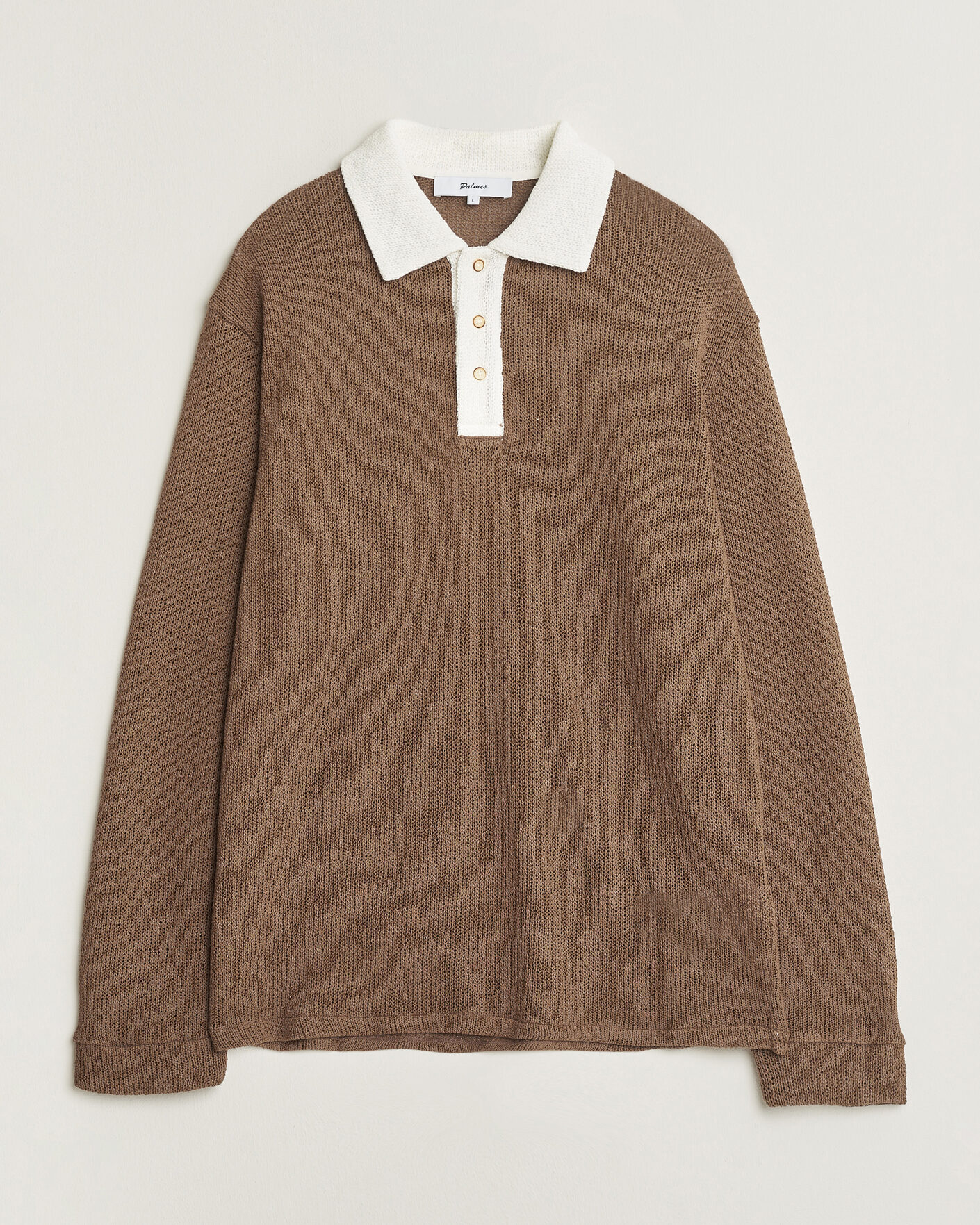 Mies | Puserot | Palmes | Knitted Rugby Brown