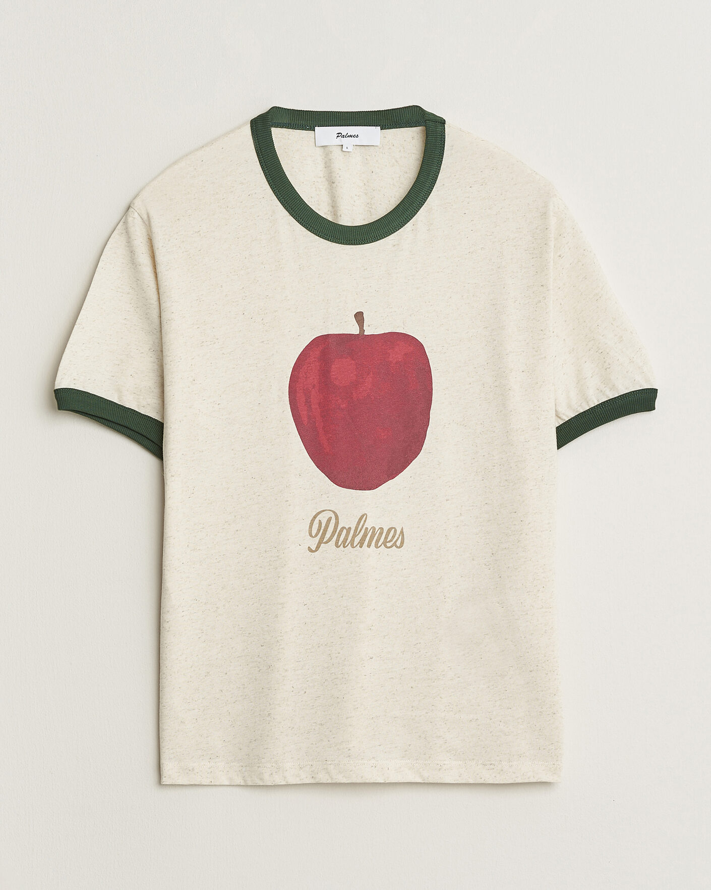 Mies | T-paidat | Palmes | Apple Ringer T-Shirt Broken White
