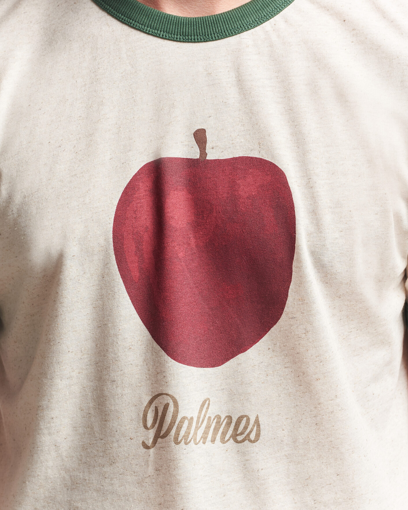 Mies | T-paidat | Palmes | Apple Ringer T-Shirt Broken White