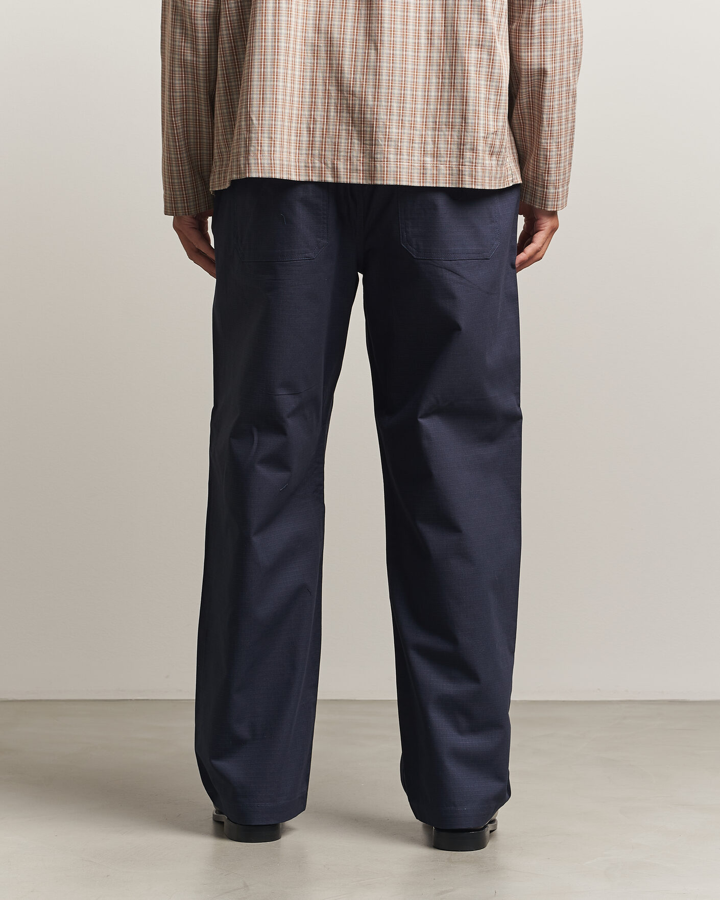 Mies | Housut | Palmes | Lucien Ripstop Trousers Navy