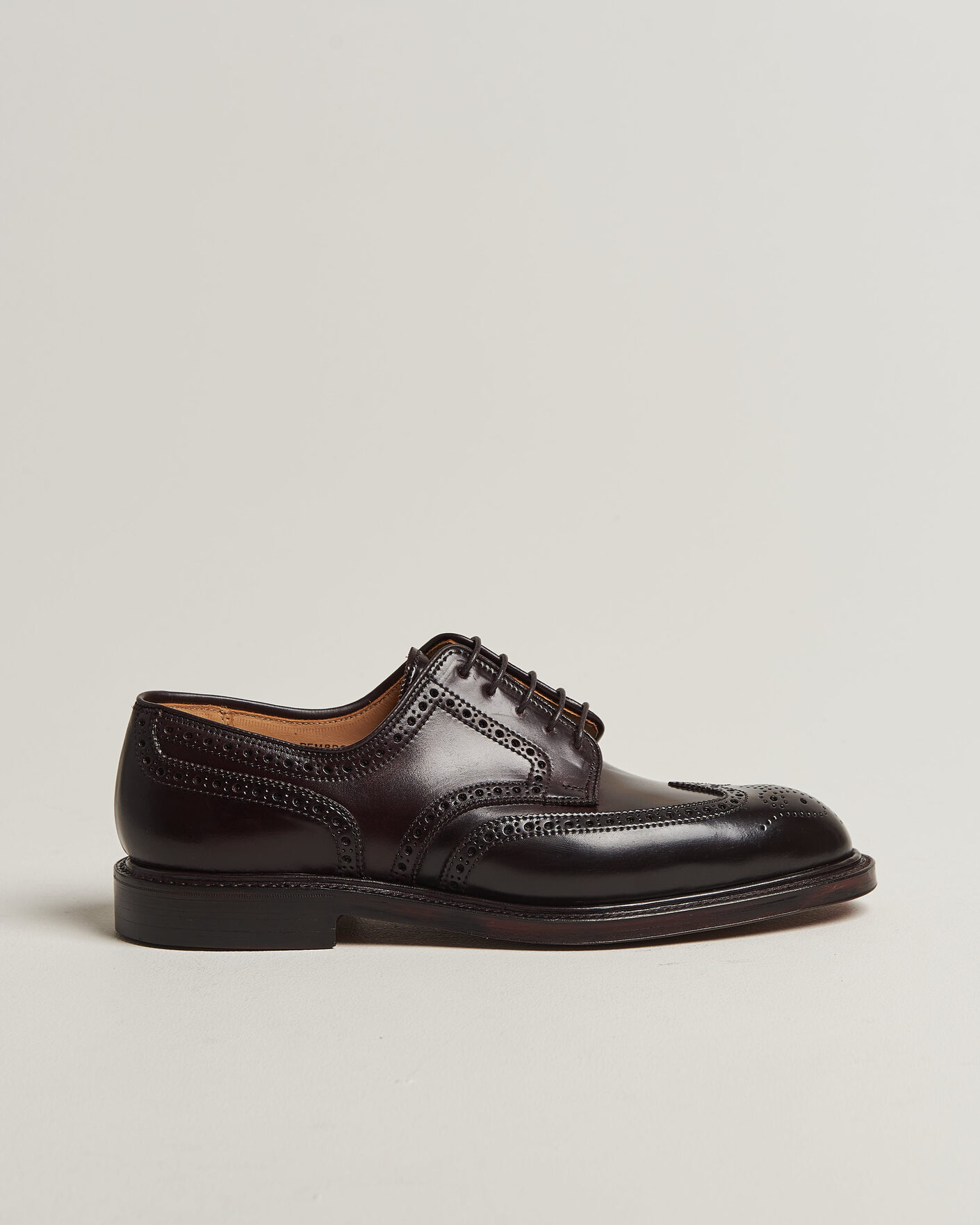 Mies | Brogue-kengät | Crockett & Jones | Pembroke Burgundy Shell Cordovan