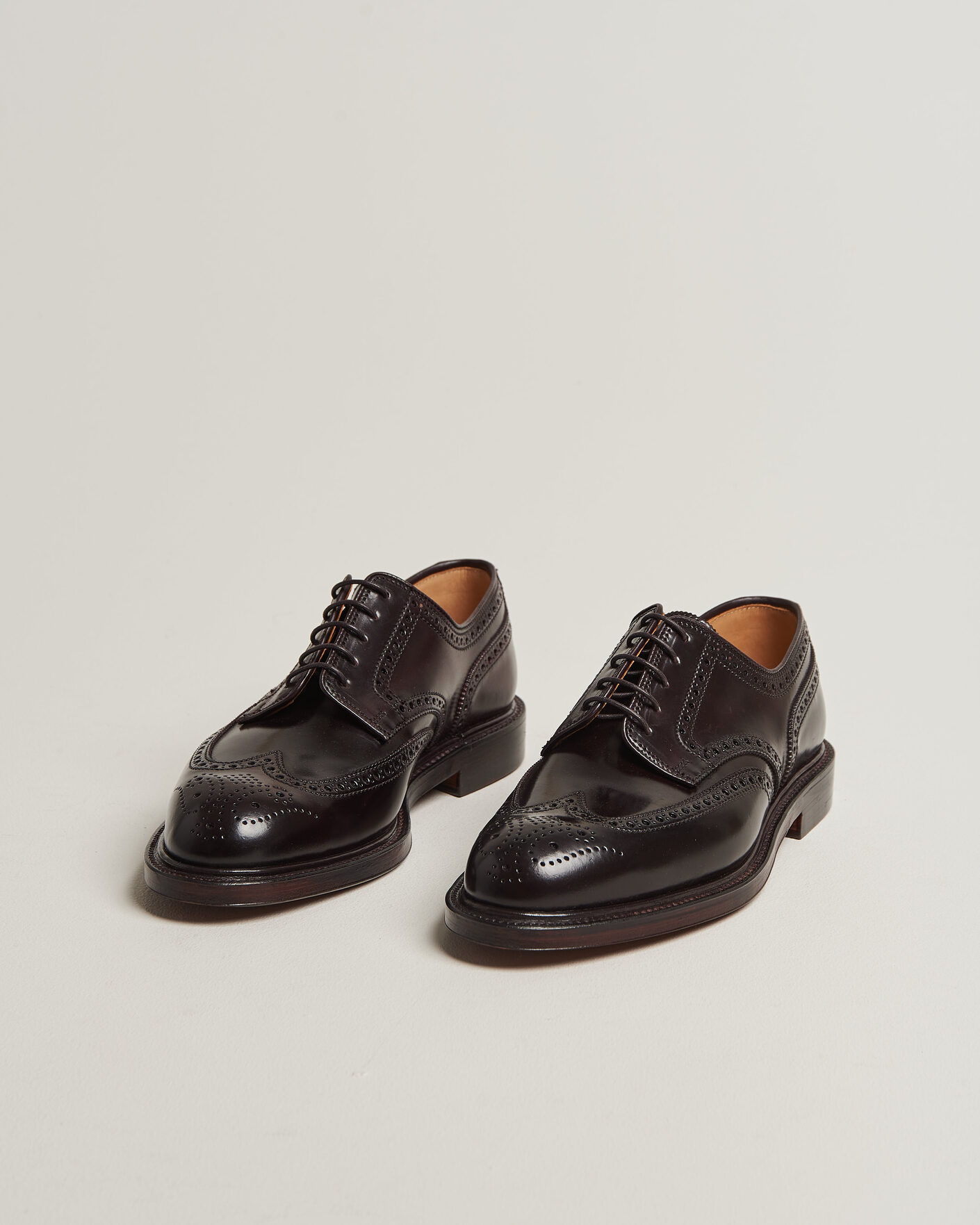 Mies | Brogue-kengät | Crockett & Jones | Pembroke Burgundy Shell Cordovan