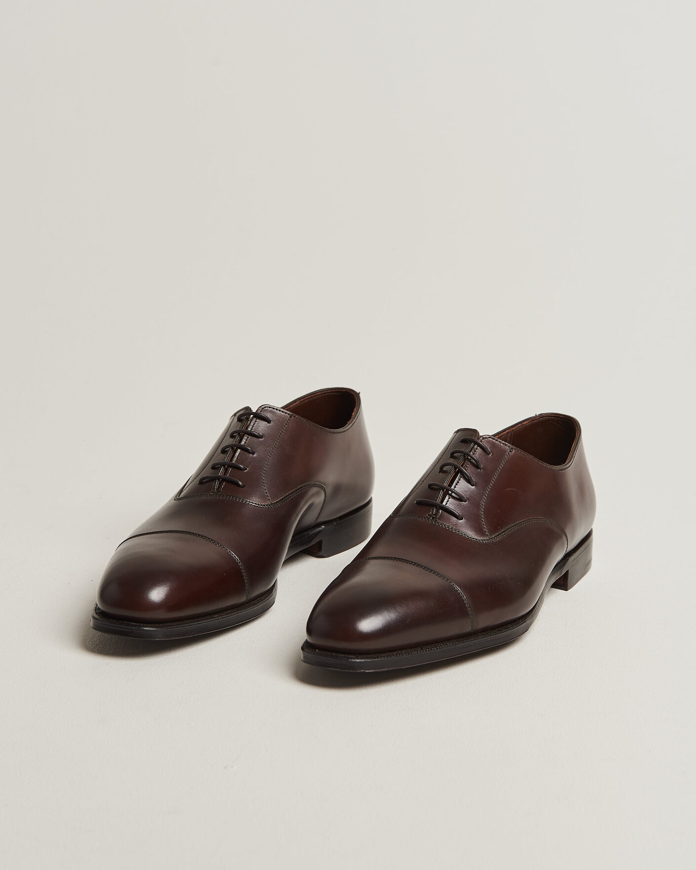 Mies | Oxford-kengät | Crockett & Jones | Audley Handgrade Oxford Dark Brown Antique Calf