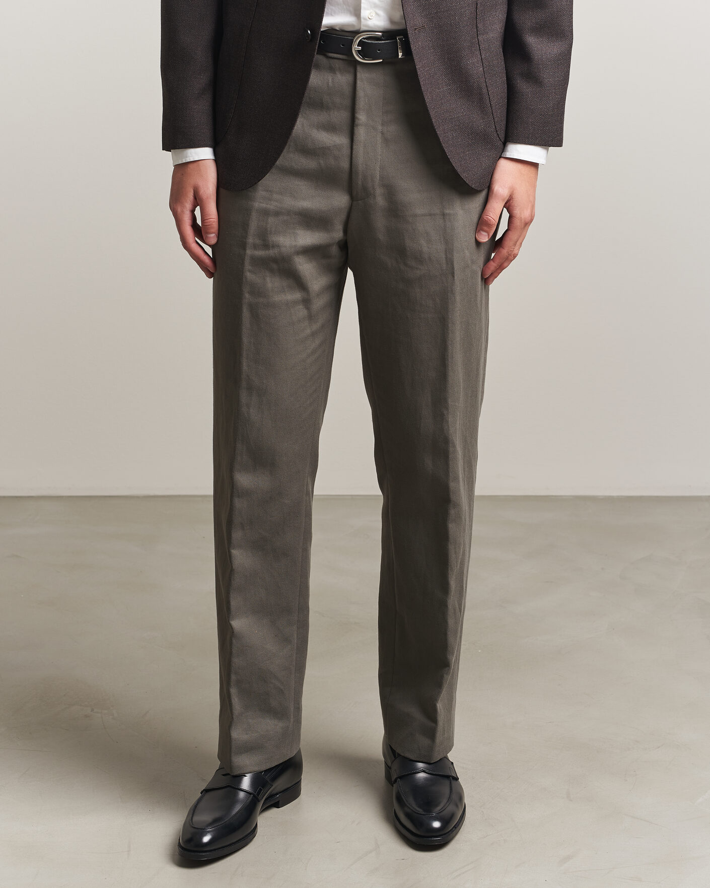 Mies | Loaferit | Crockett & Jones | Crawford Handgrade Penny Loafer Black Calf