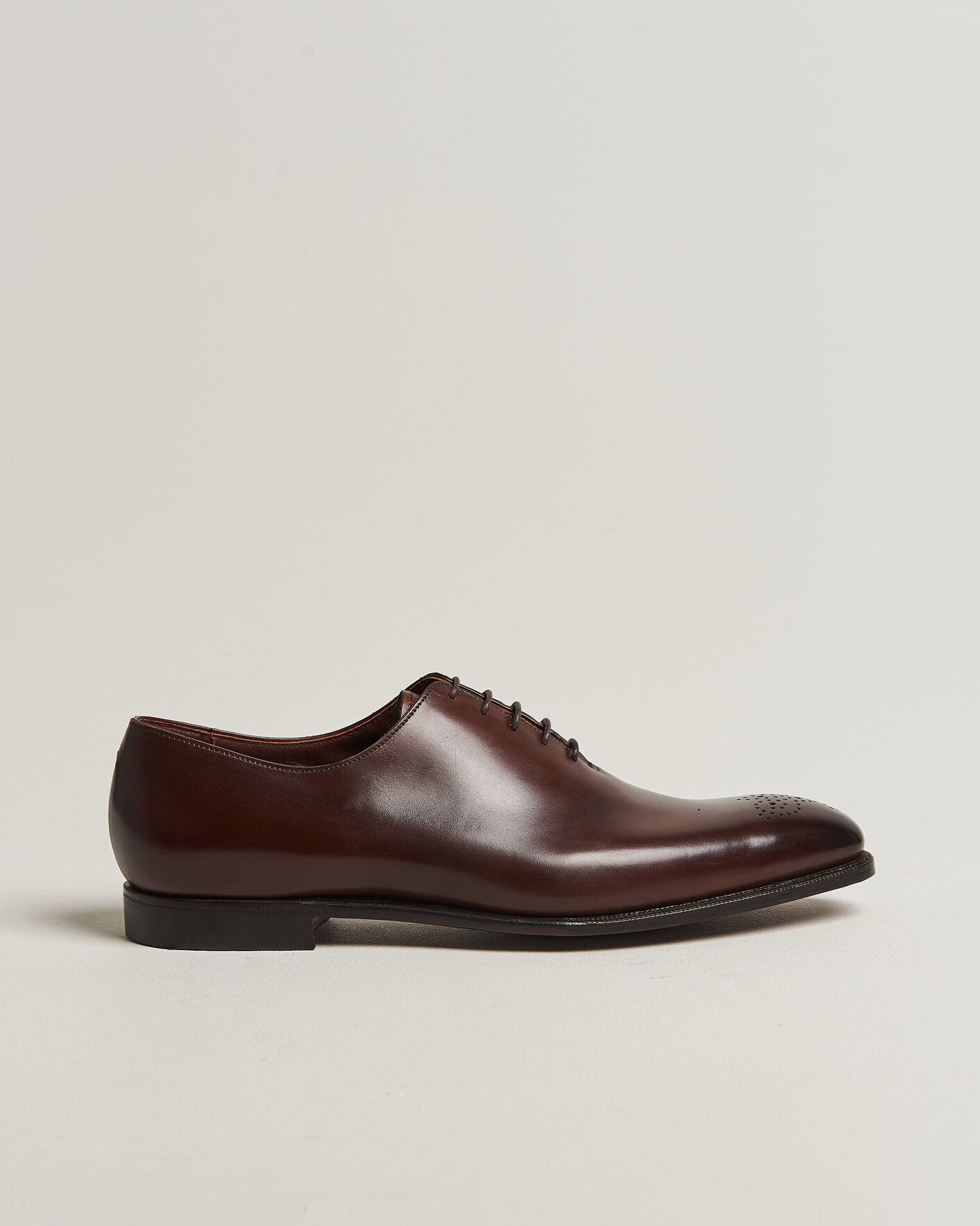 Mies | Oxford-kengät | Crockett & Jones | Weymouth 2 Handgrade Wholecut Dk Brown Antique Calf