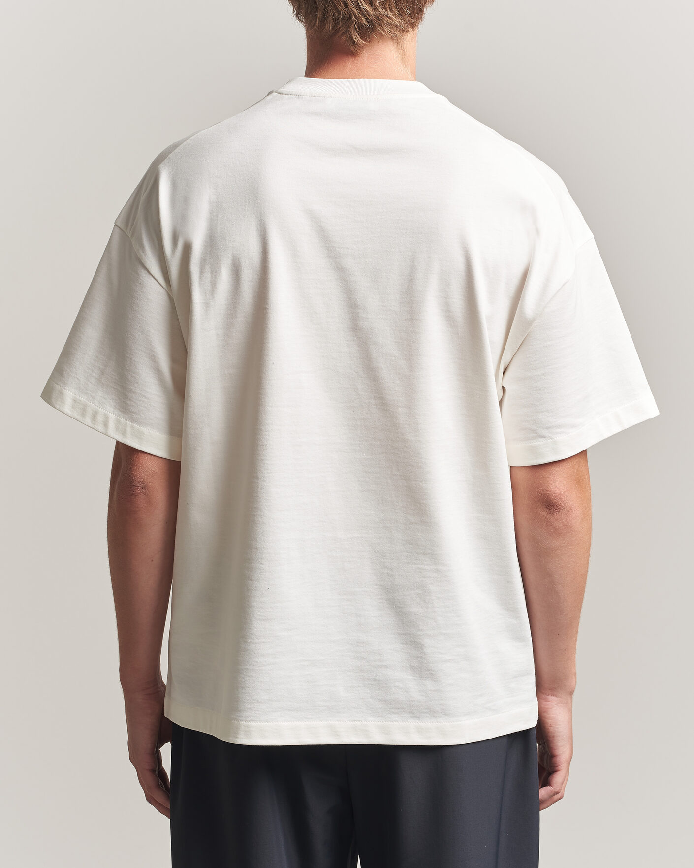 Mies | T-paidat | Jil Sander | Short Sleeve Side Logo T-Shirt Off White