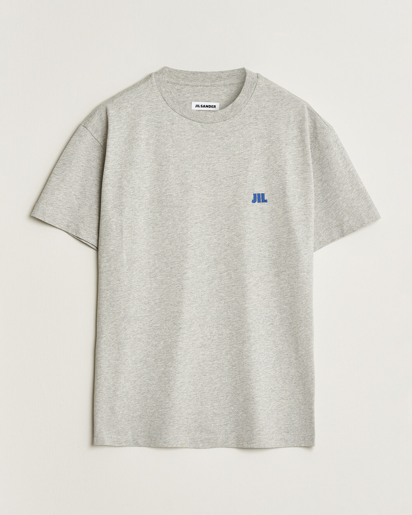 Mies | T-paidat | Jil Sander | Short Sleeve Jil Logo T-Shirt Light Grey