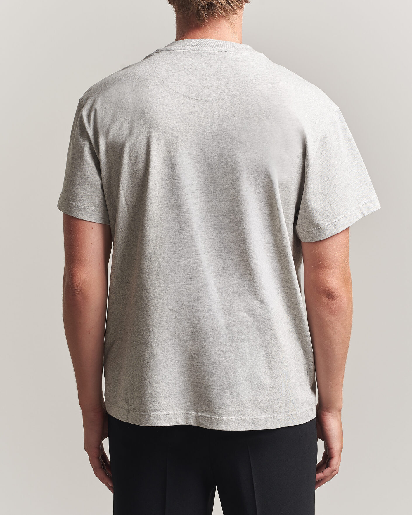 Mies | T-paidat | Jil Sander | Short Sleeve Jil Logo T-Shirt Light Grey