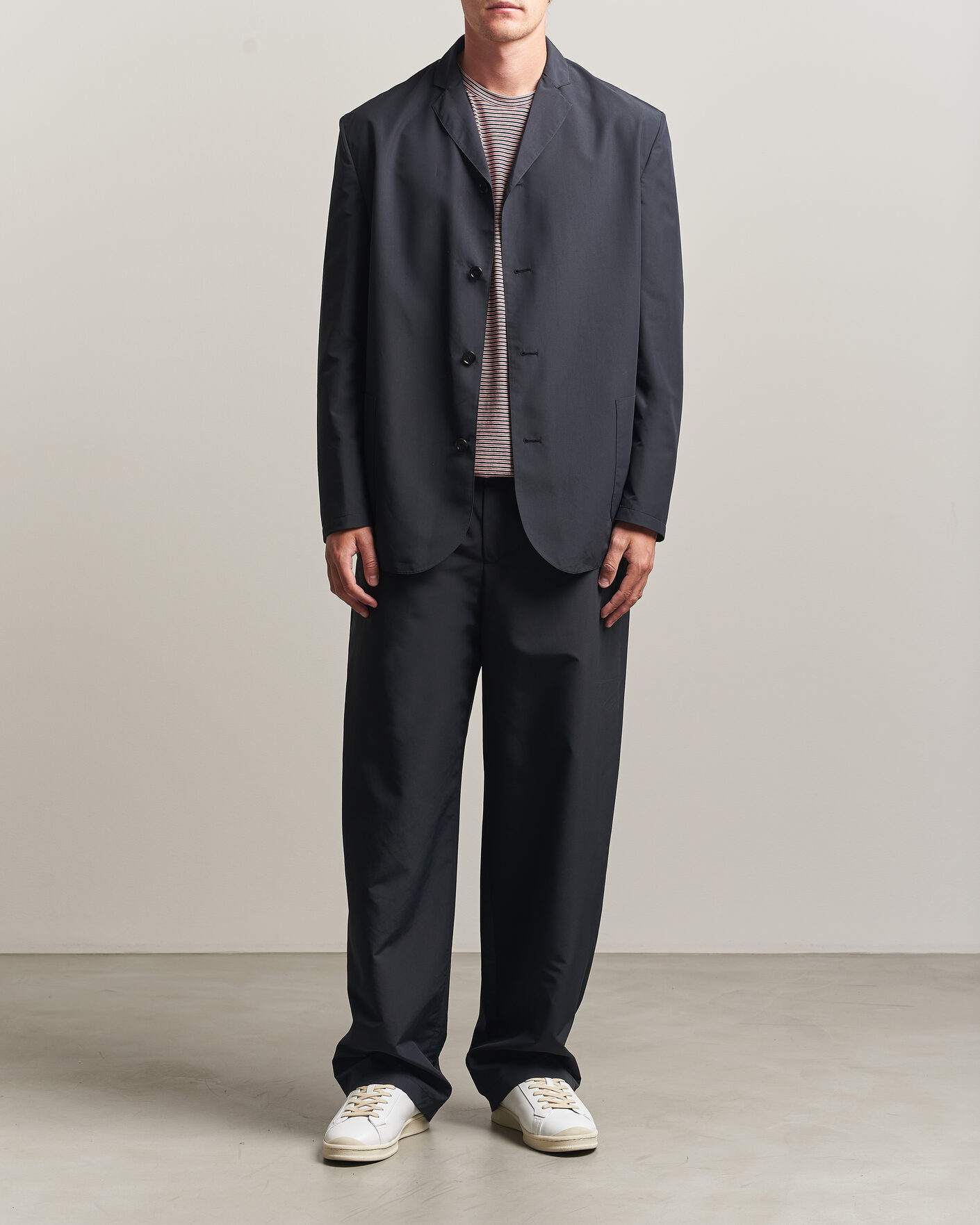 Mies | Housut | Jil Sander | Drawstring Trousers Black
