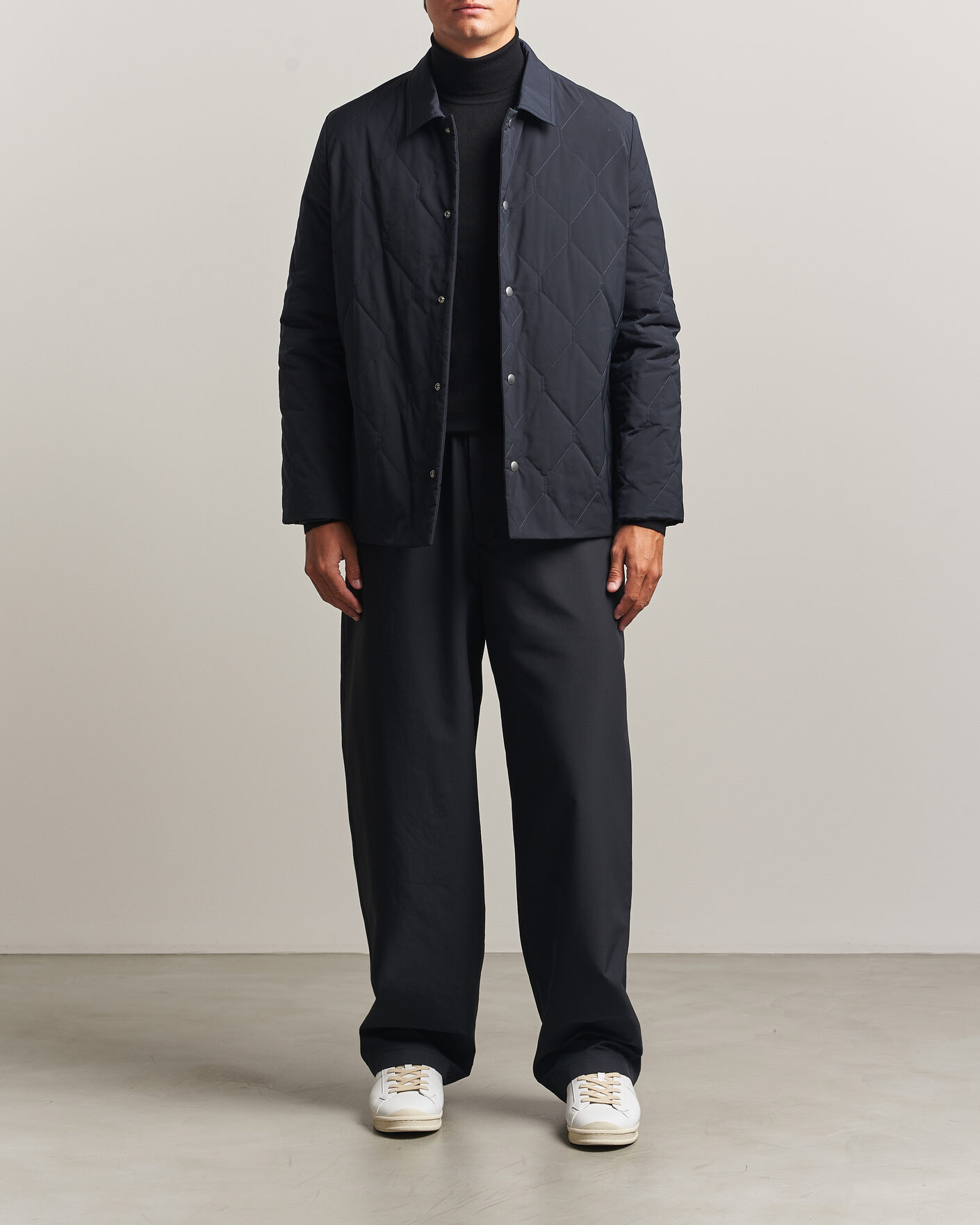 Mies | Takit | Jil Sander | Quilted Down Jacket Navy