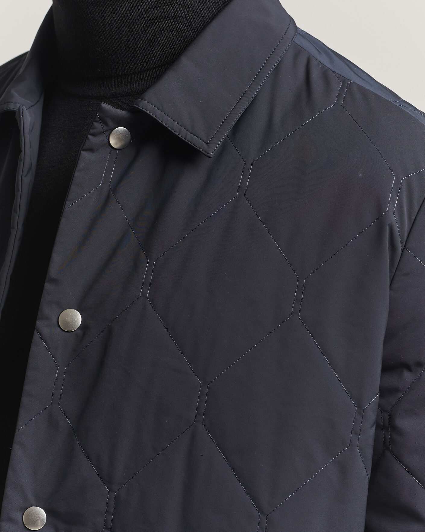 Mies | Takit | Jil Sander | Quilted Down Jacket Navy