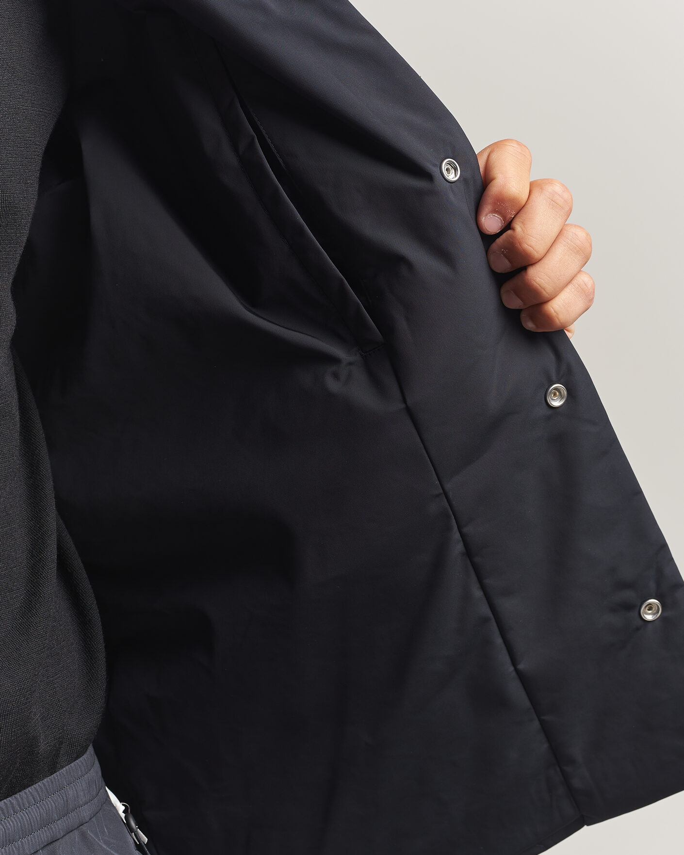 Mies | Takit | Jil Sander | Quilted Down Jacket Navy