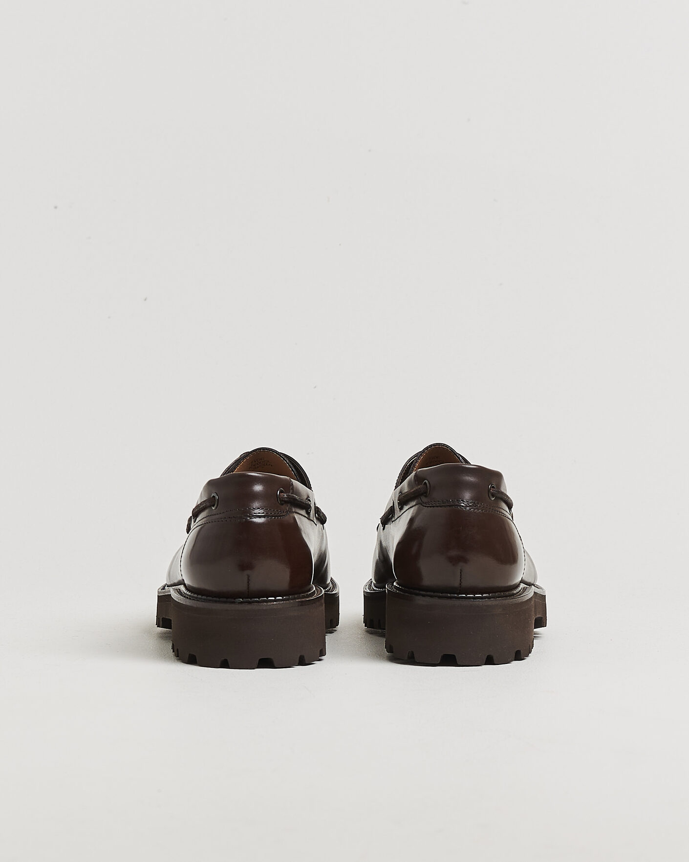 Mies | Derby-kengät | John Lobb | Tide Moc Toe Derby Dark Brown Calf