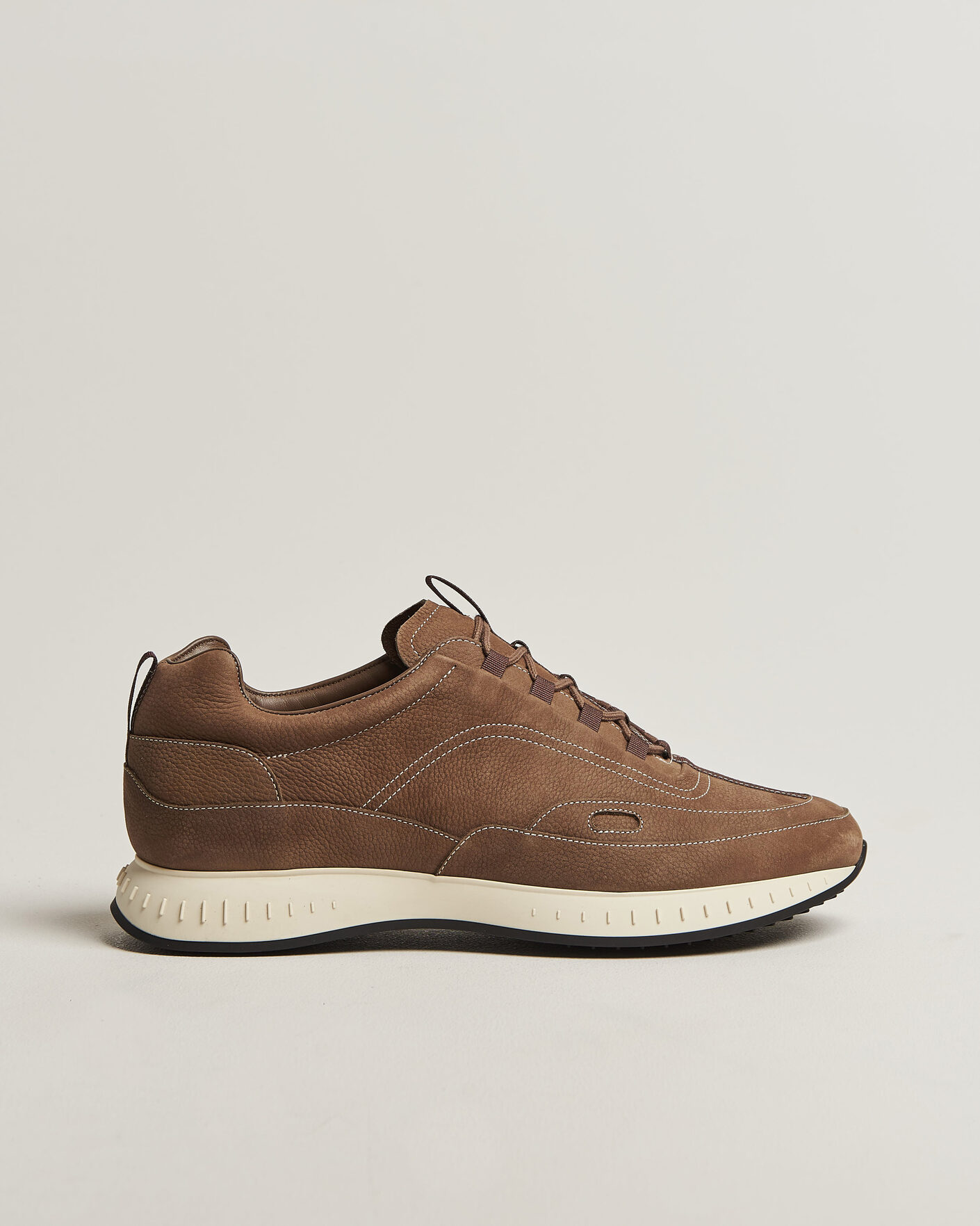 Mies | Tennarit | John Lobb | Stream Running Sneakers Moka Nubuck