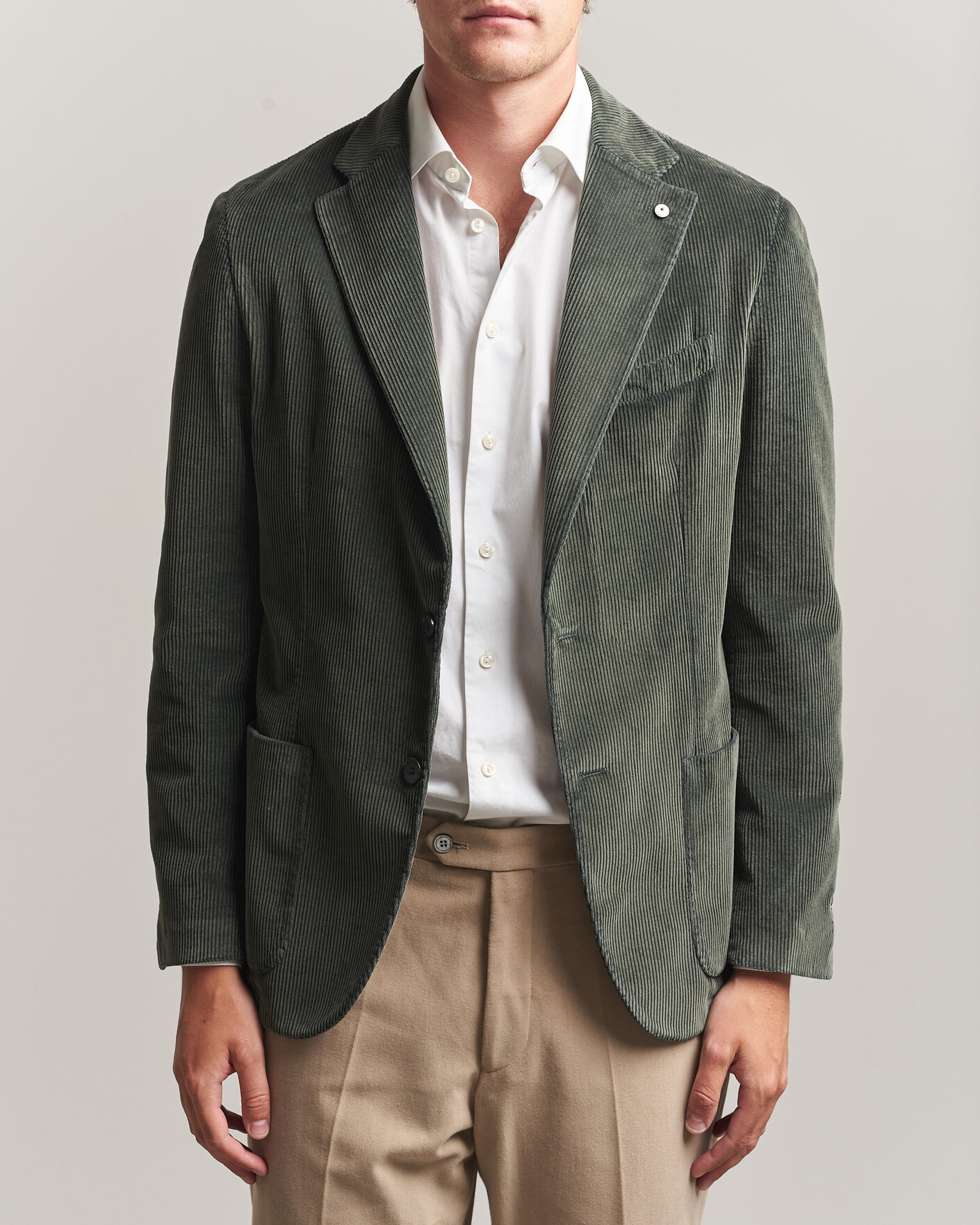 Mies | Pikkutakit | L.B.M. 1911 | Jack Corduroy Blazer Soft Green