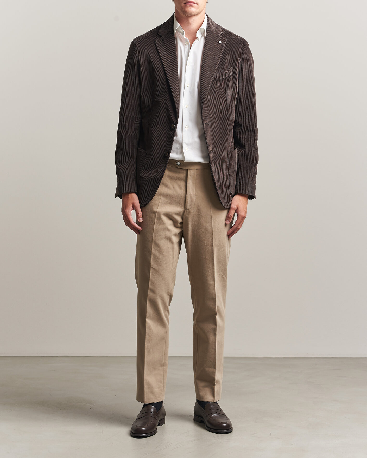 Mies | Pikkutakit | L.B.M. 1911 | Jack Corduroy Blazer Brown