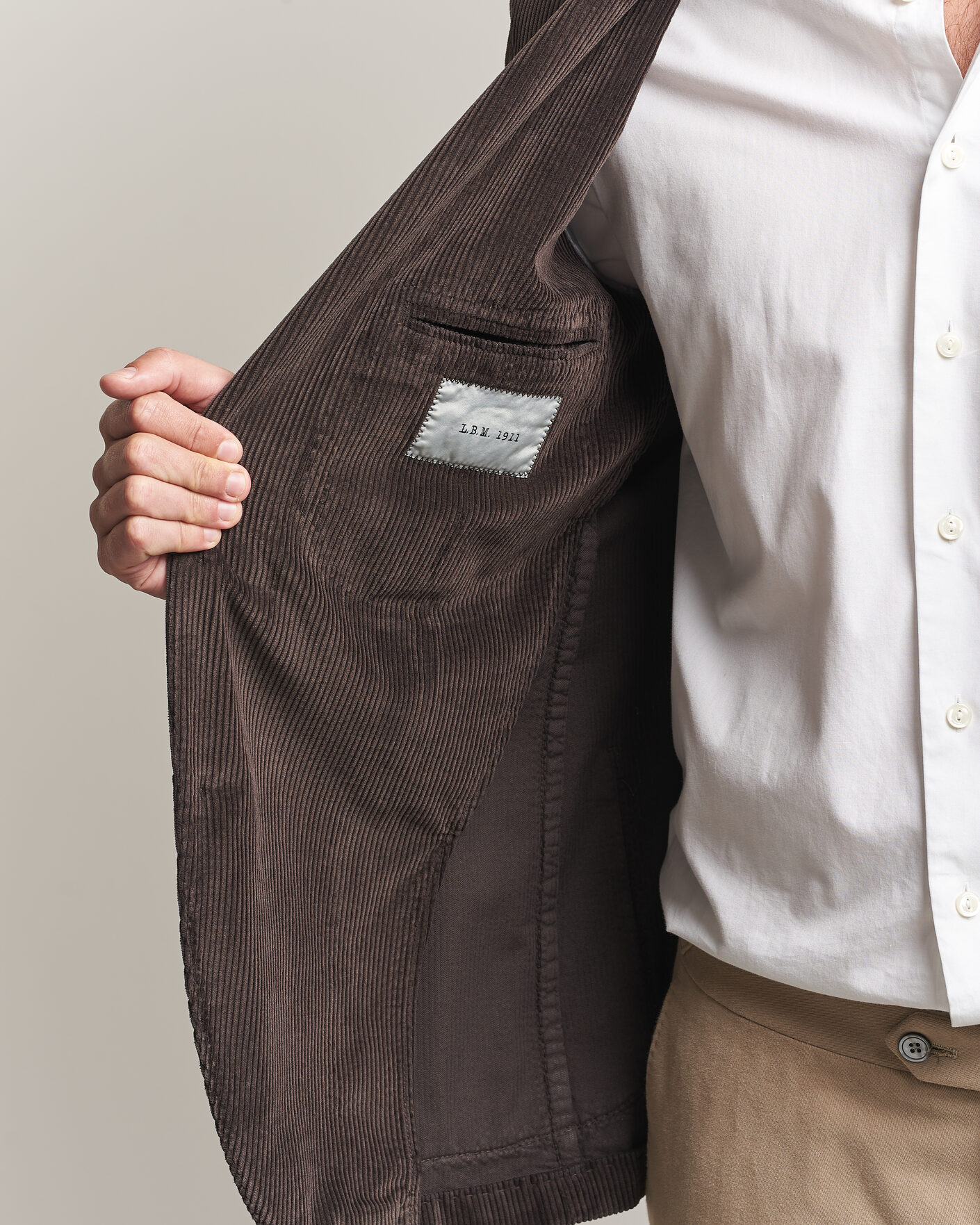 Mies | Pikkutakit | L.B.M. 1911 | Jack Corduroy Blazer Brown