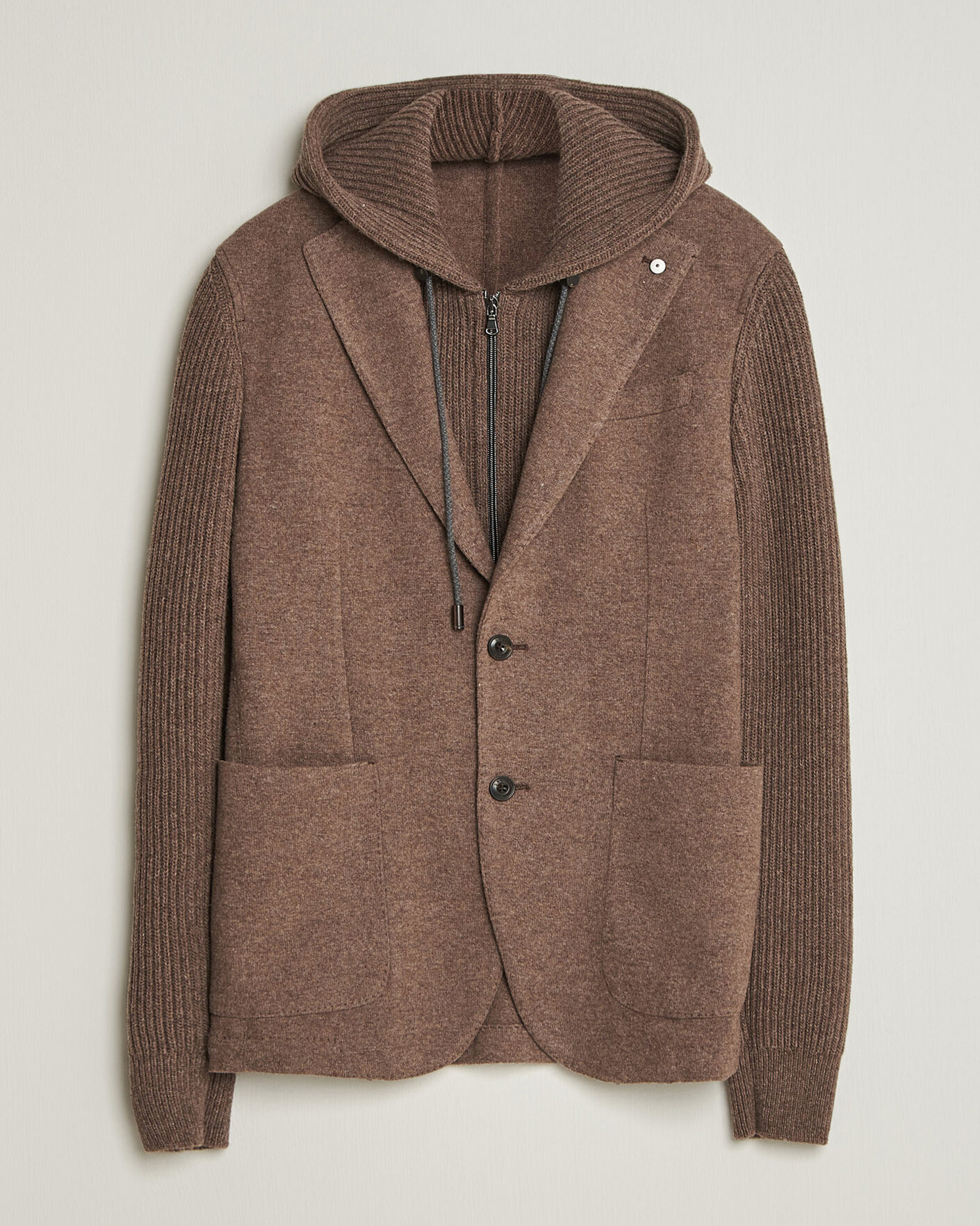 Mies | Pikkutakit | L.B.M. 1911 | Ivan Hybrid Wool Blazer Brown