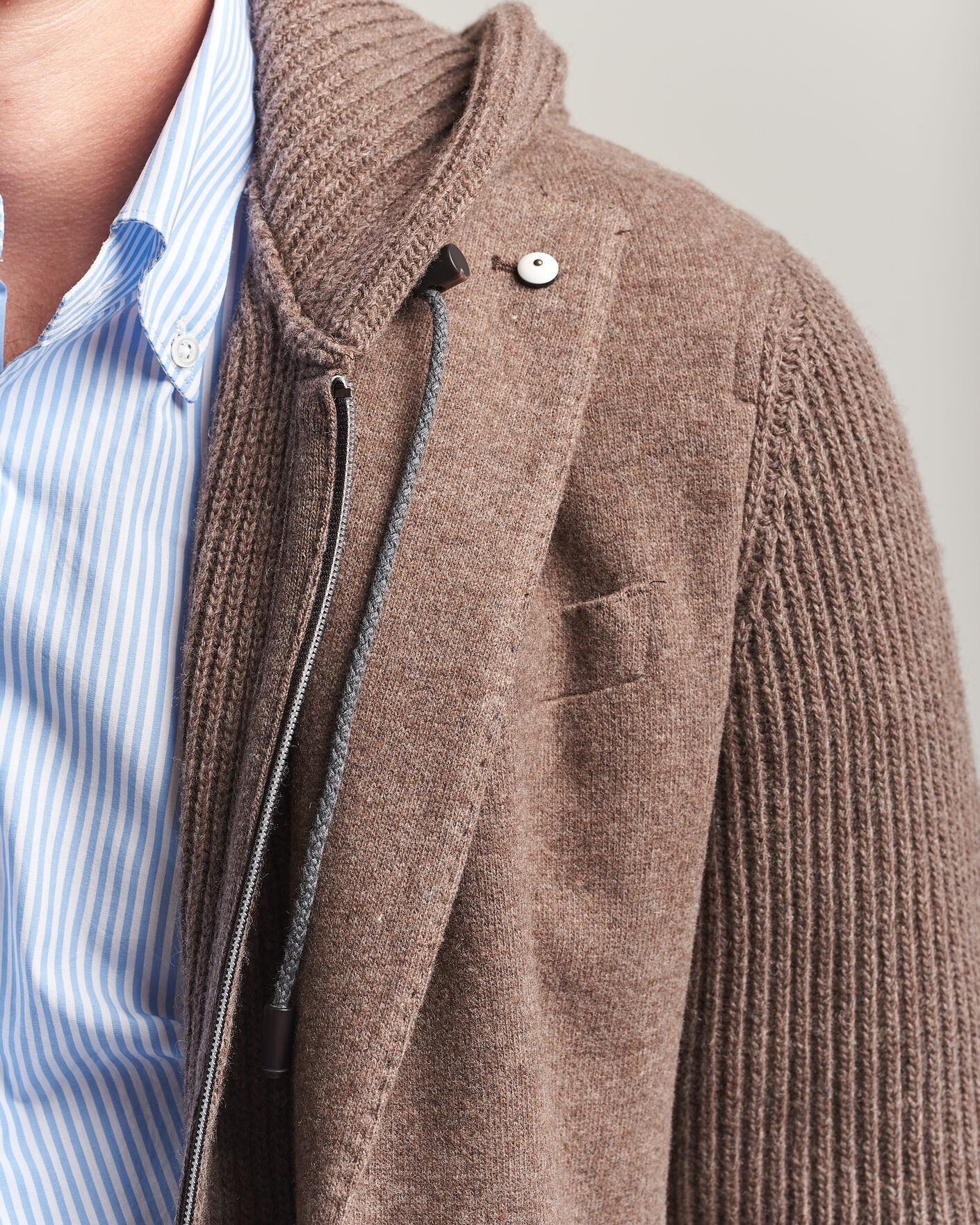 Mies | Pikkutakit | L.B.M. 1911 | Ivan Hybrid Wool Blazer Brown