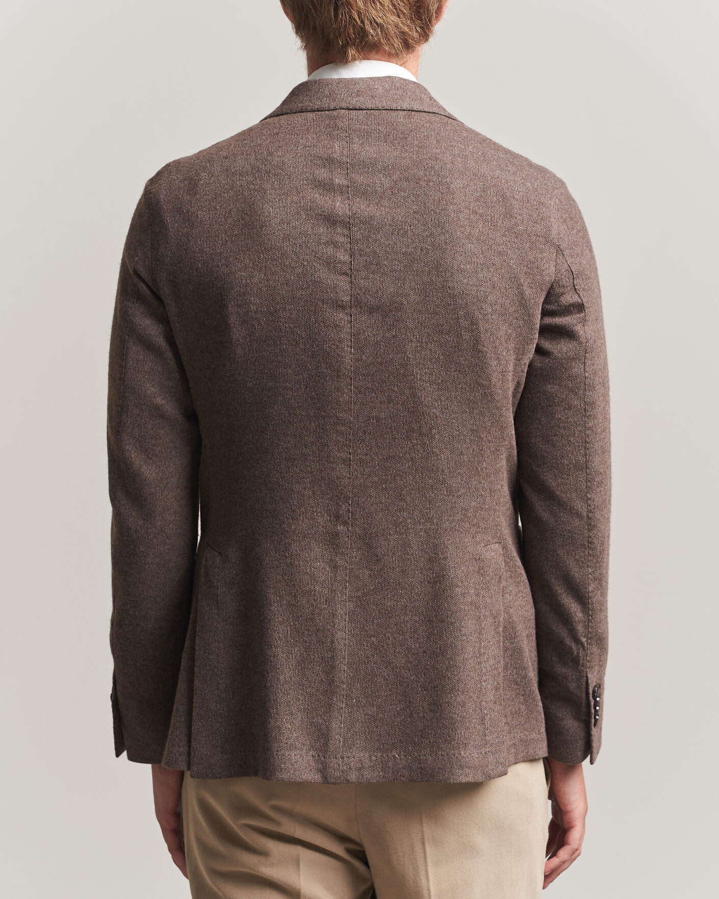 Mies | Pikkutakit | L.B.M. 1911 | Jack Knitted Cashmere Mix Blazer Brown