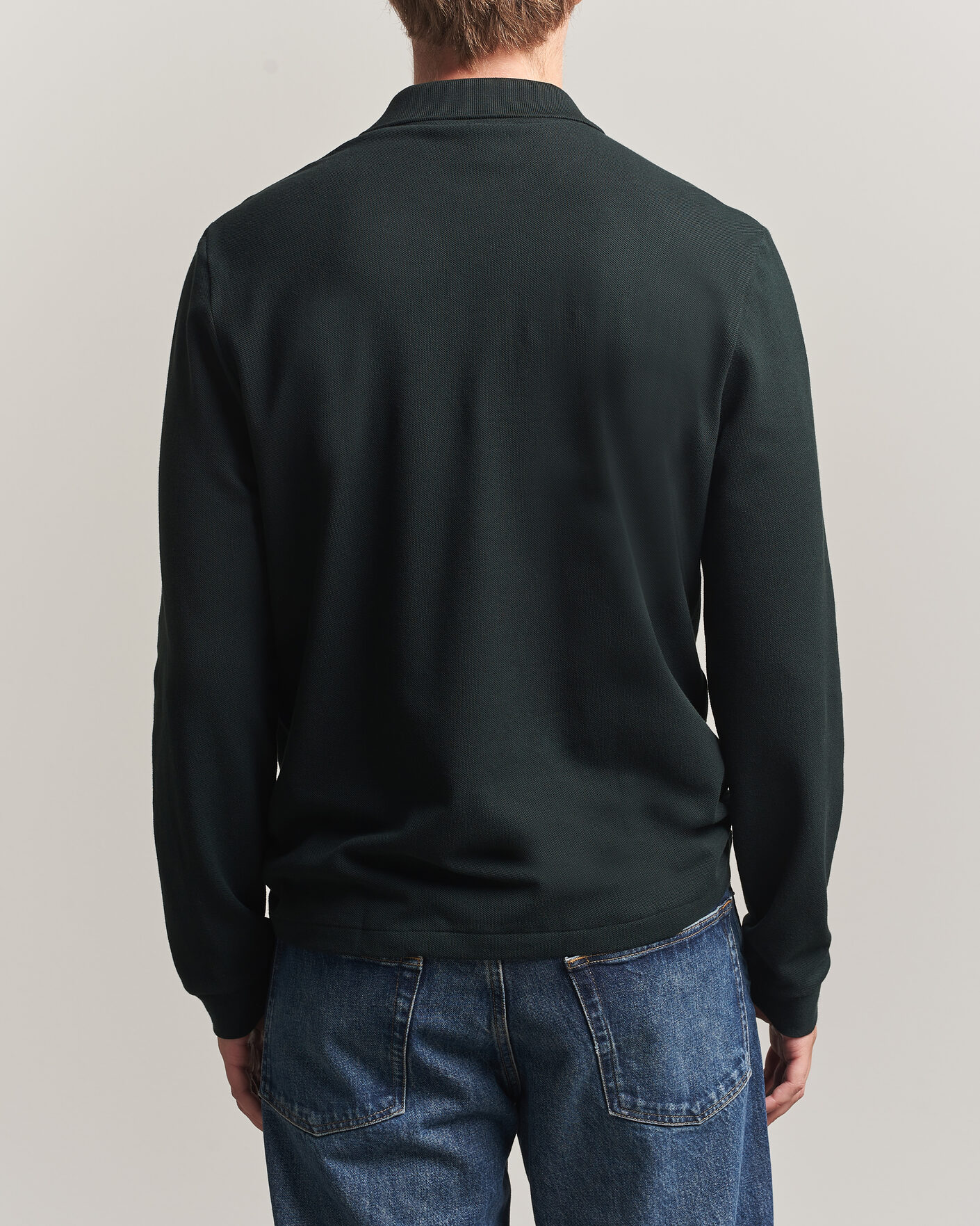 Mies | Pikeet | Lacoste | Original Long Sleeve Polo Piké Dark Varech