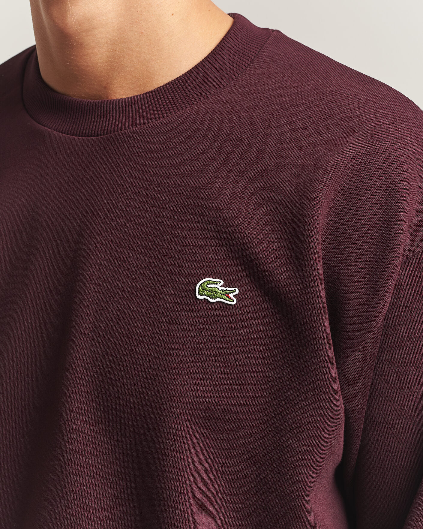 Mies | Puserot | Lacoste | Crew Neck Sweatshirt Oxalis