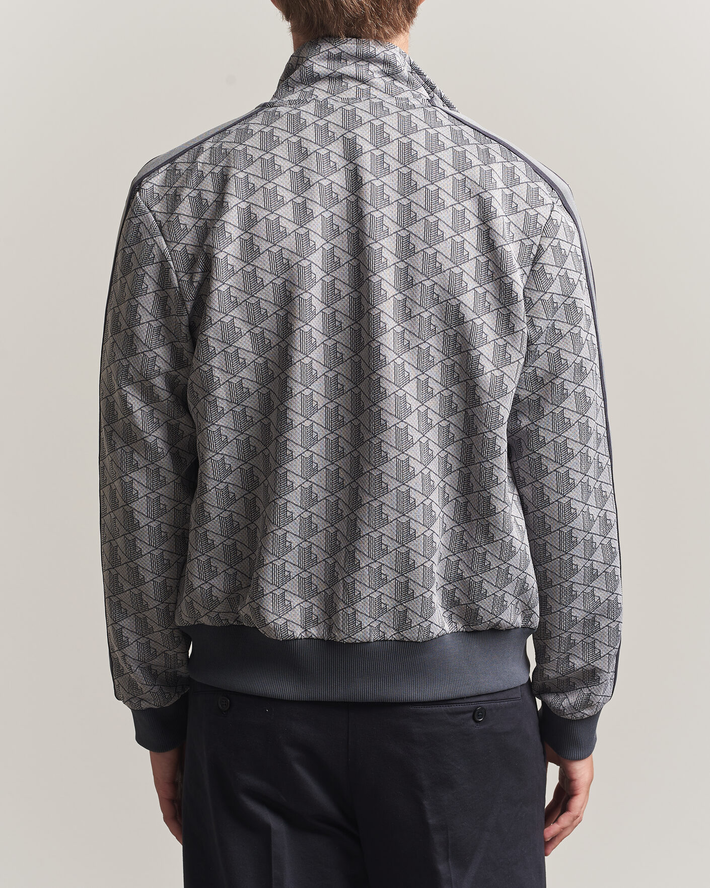 Mies | Puserot | Lacoste | Monogram Track Jacket Calluna/Graphite