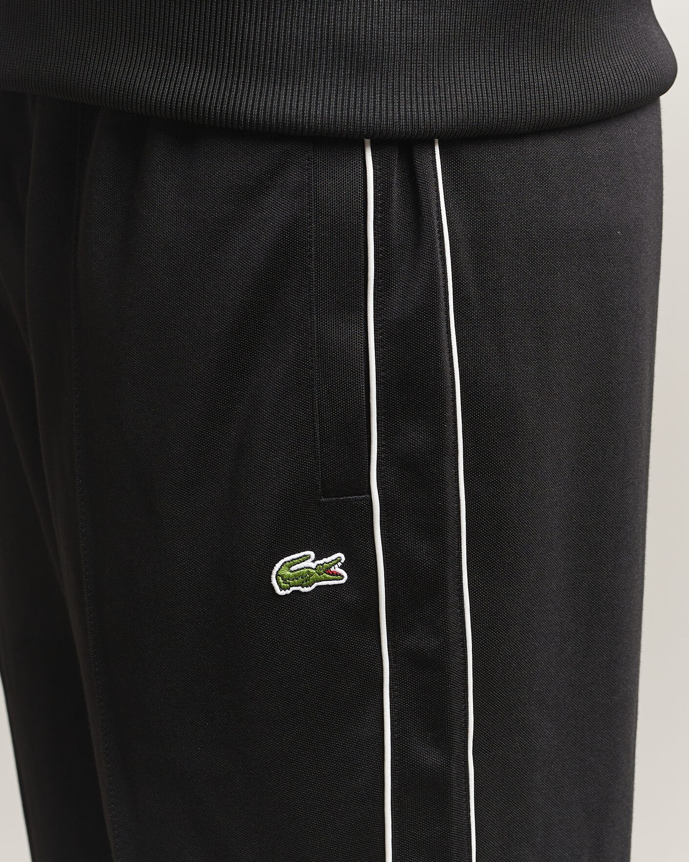 Mies | Housut | Lacoste | Piqué Track Pants Black