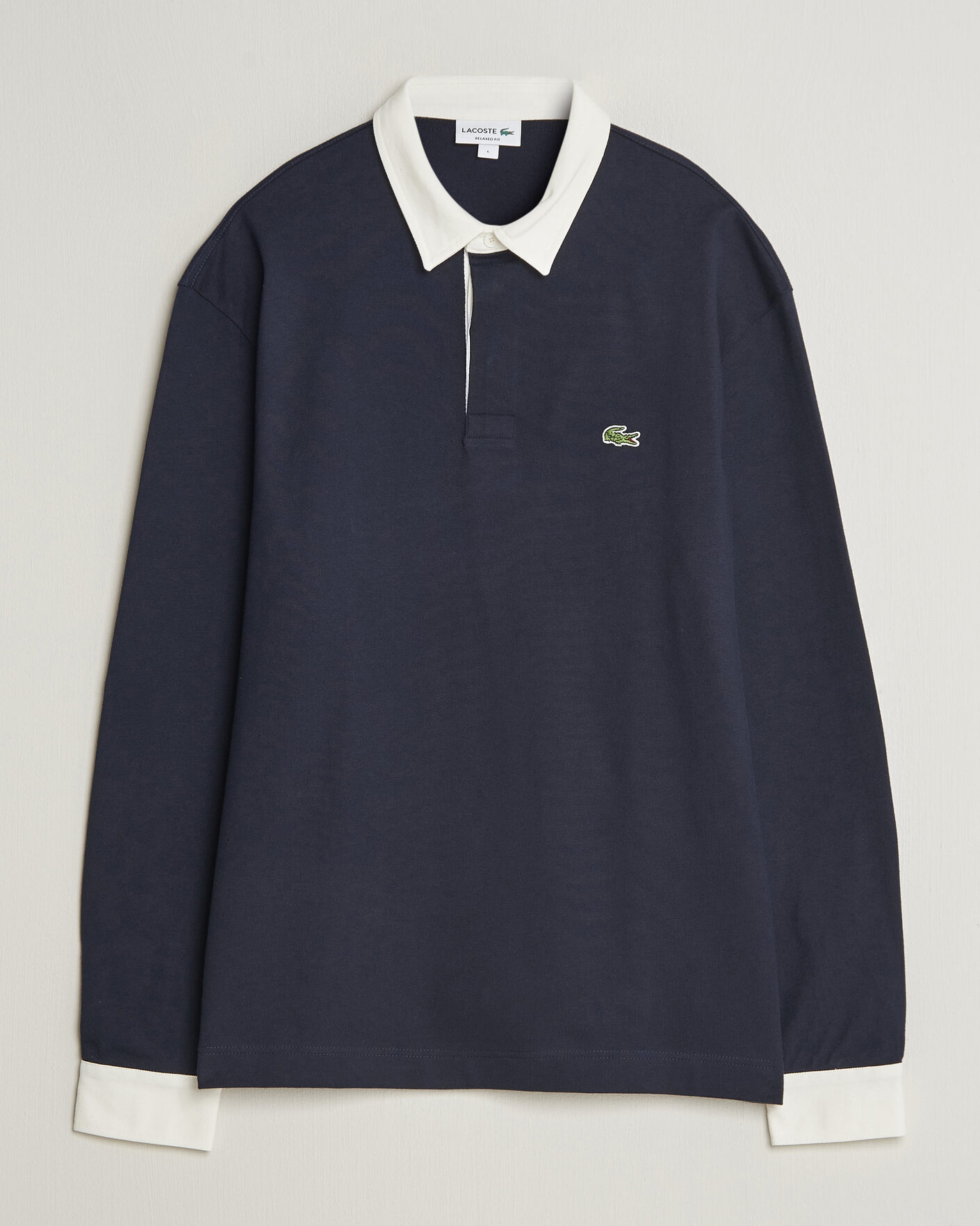 Mies | Puserot | Lacoste | Heavy Cotton Rugger Dark Navy