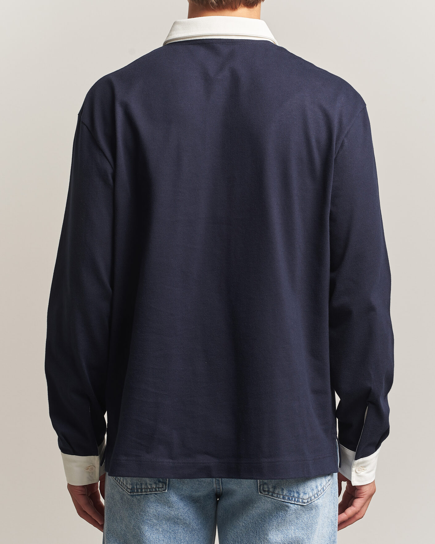 Mies | Puserot | Lacoste | Heavy Cotton Rugger Dark Navy