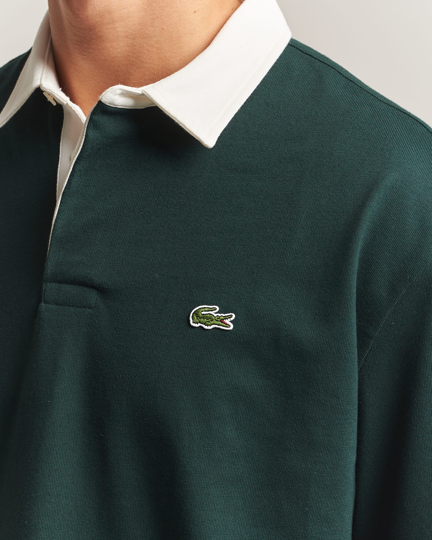 Mies | Puserot | Lacoste | Heavy Cotton Rugger Sinople