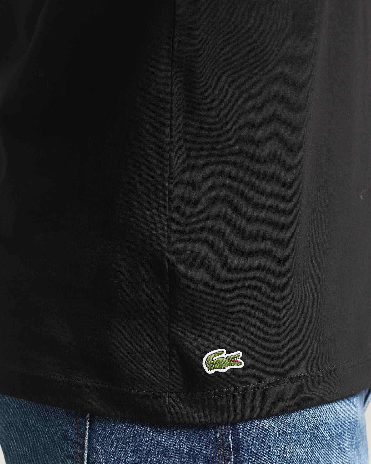 Mies | T-paidat | Lacoste | 3-Pack Crew Neck T-Shirt Black