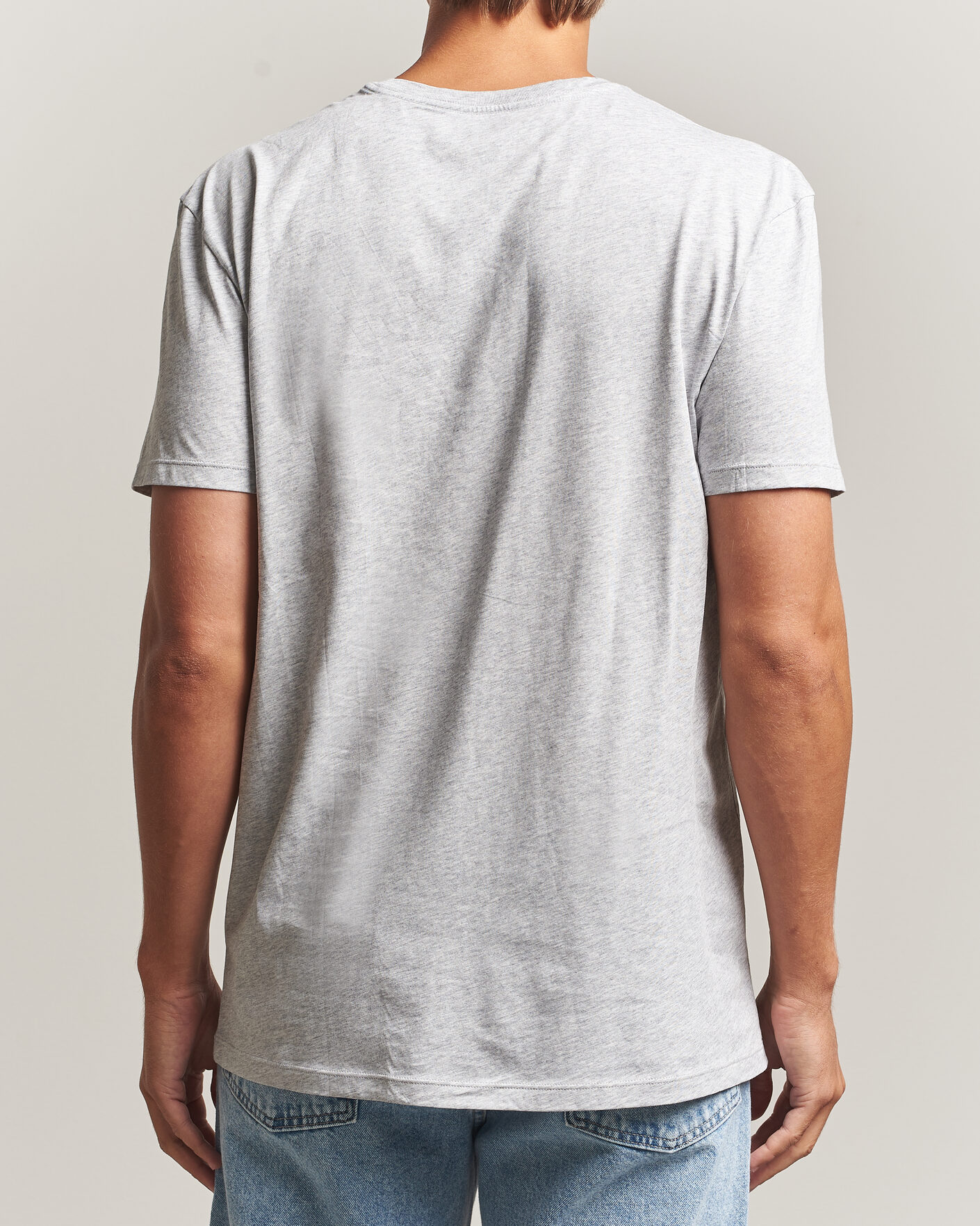 Mies | T-paidat | Lacoste | 3-Pack Crew Neck T-Shirt White/Grey/Black