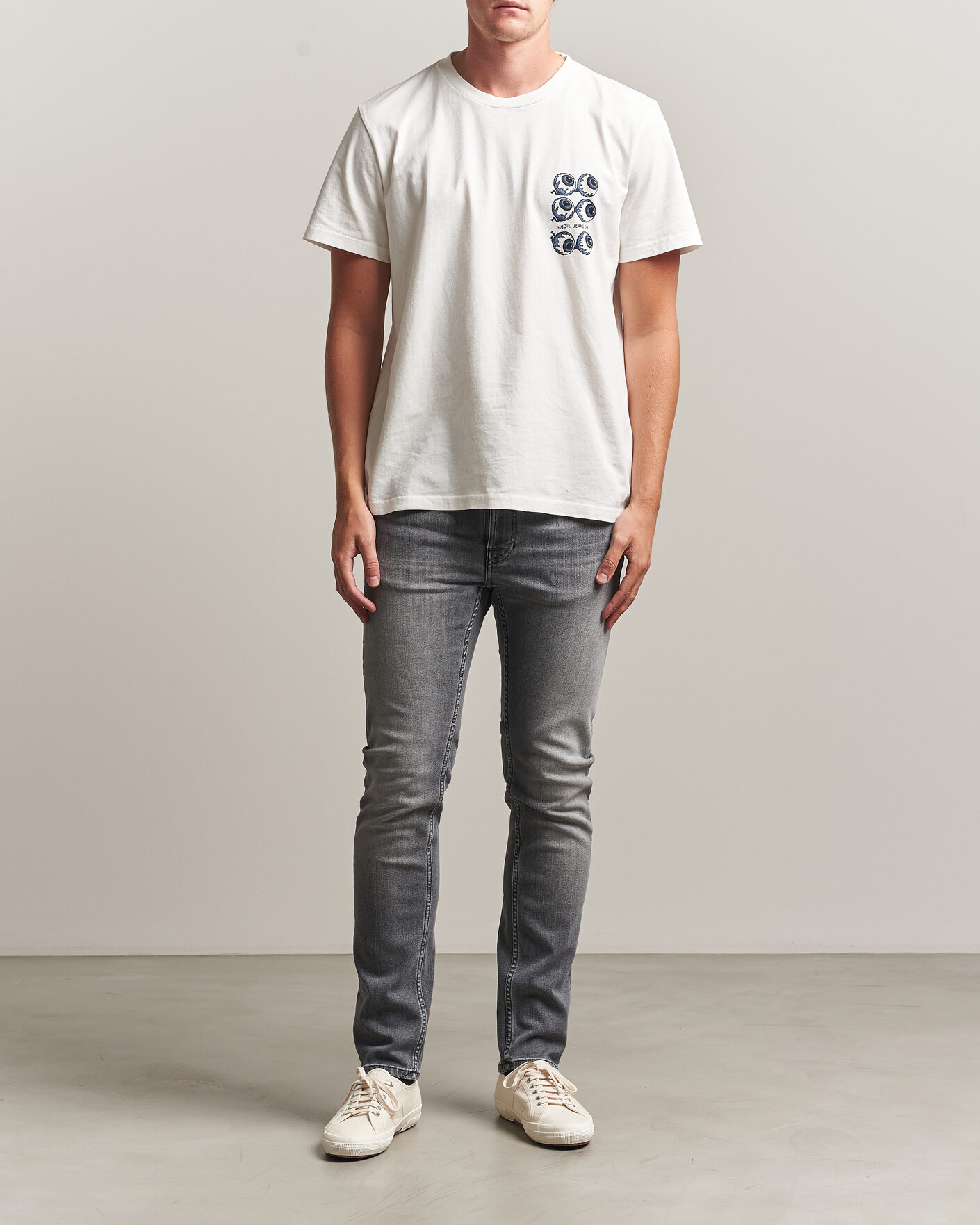 Mies | Farkut | Nudie Jeans | Lean Dean Jeans Grey Wave