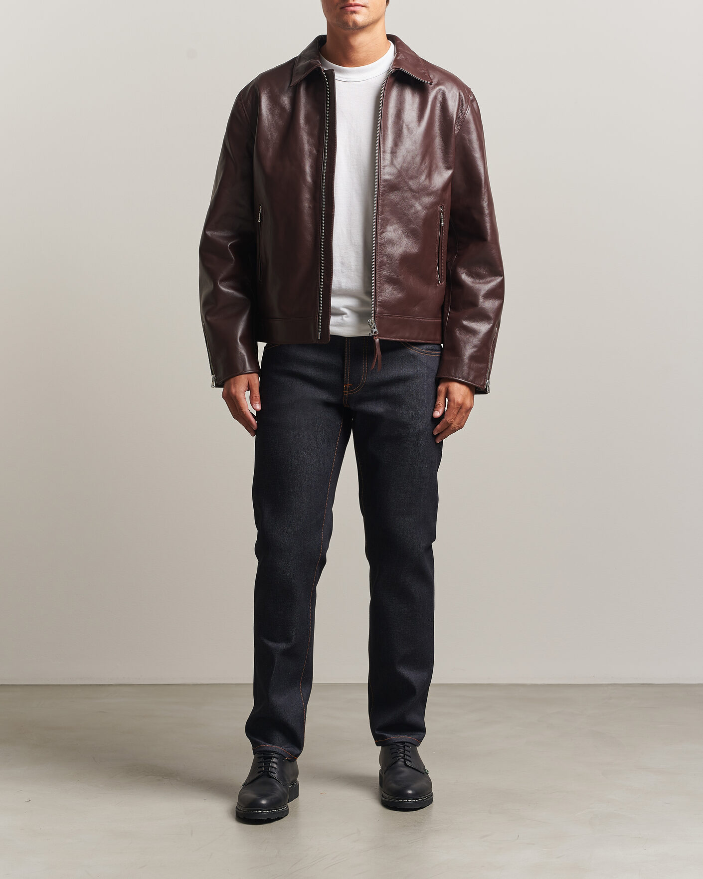 Mies | Farkut | Nudie Jeans | Solid Ollie Jeans Dry Japan Selvage