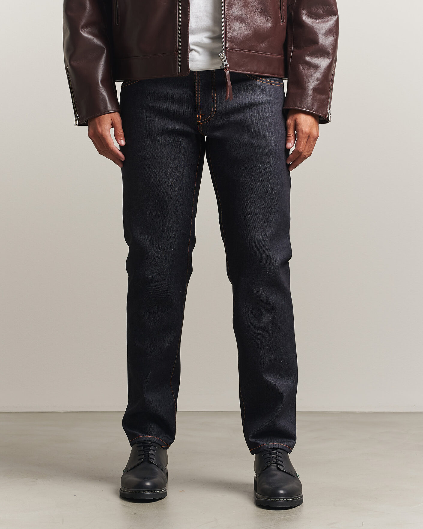 Mies | Farkut | Nudie Jeans | Solid Ollie Jeans Dry Japan Selvage