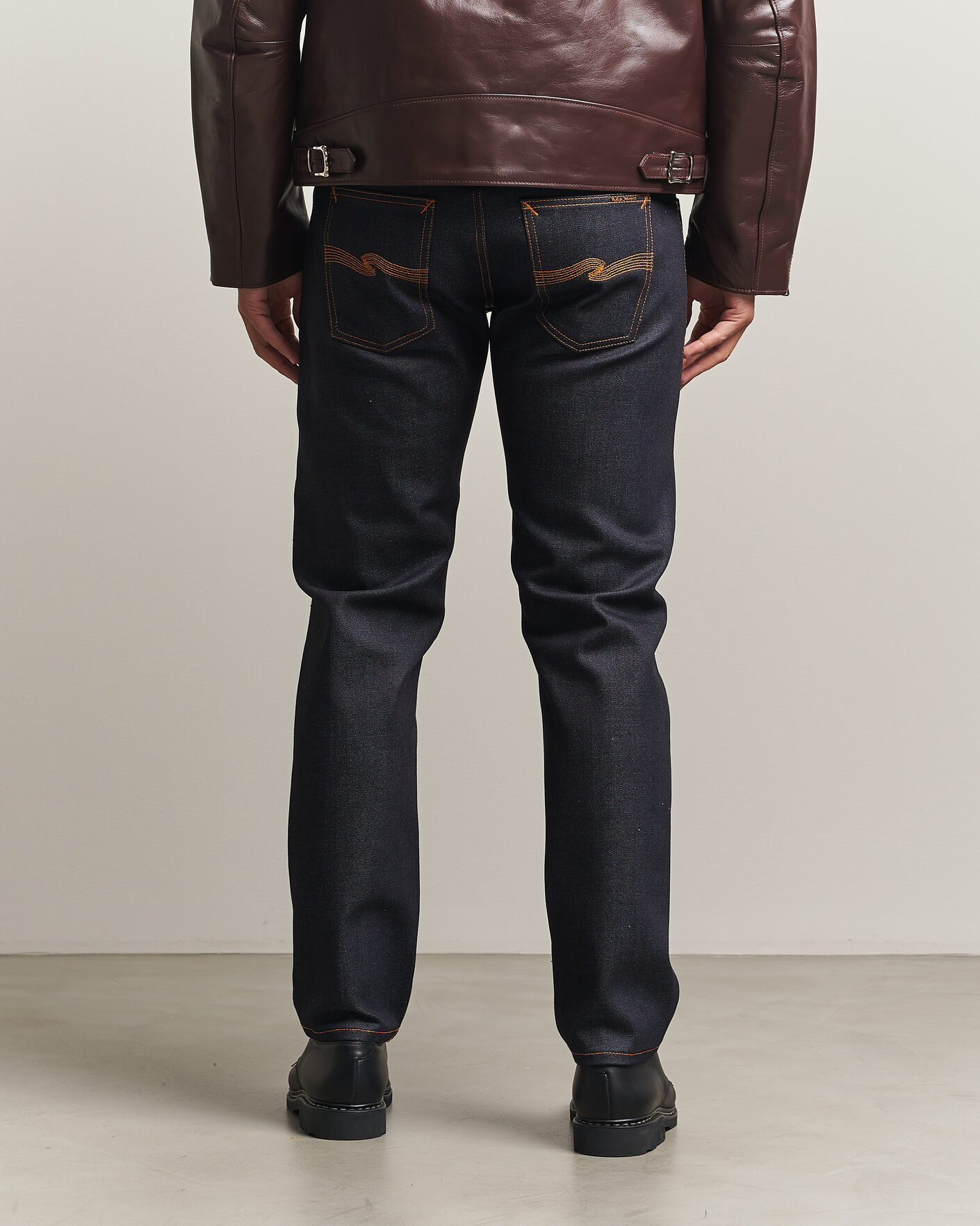 Mies | Farkut | Nudie Jeans | Solid Ollie Jeans Dry Japan Selvage